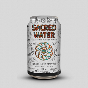 Sacred Water Can (Sparkling Water)
